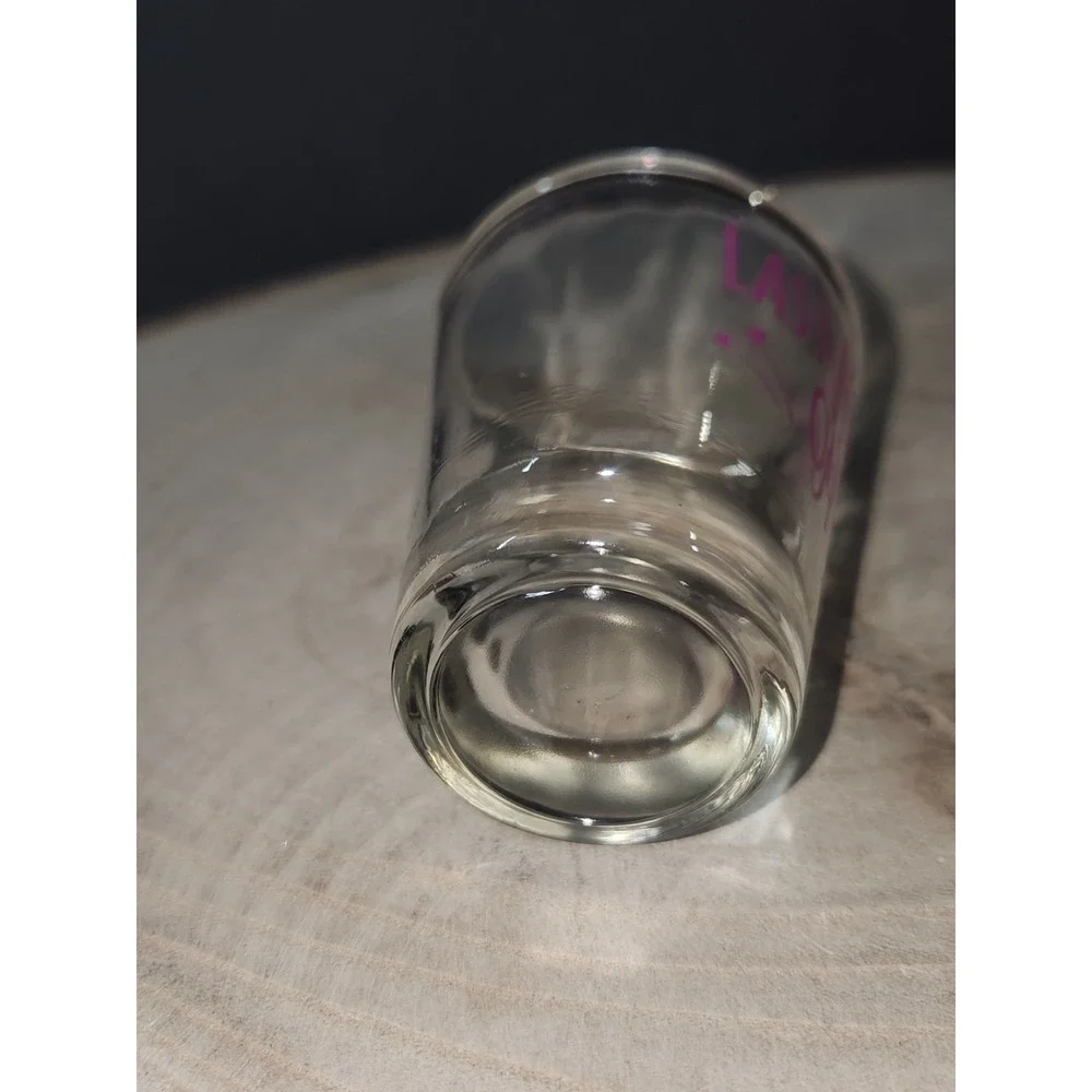 Bachelorette's Last Night Out Shot Glass Pink Lettering~Wedding~Engagement~Gift